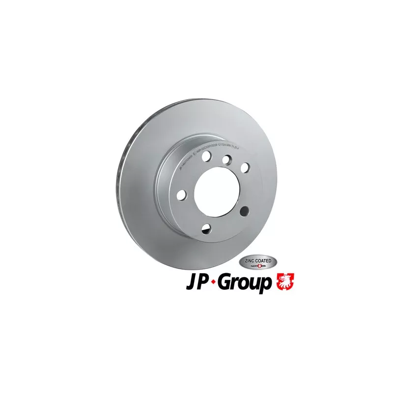 Jeu de 2 disques de frein avant JP GROUP 1463103400