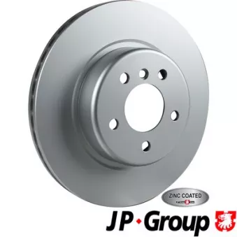 Jeu de 2 disques de frein avant JP GROUP 1463103700