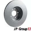 Jeu de 2 disques de frein avant JP GROUP 1463103700 - Visuel 2