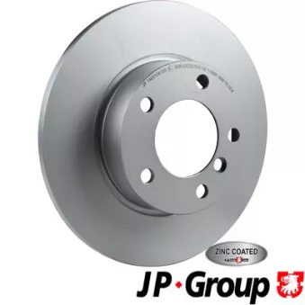 Jeu de 2 disques de frein avant JP GROUP 1463104100