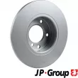Jeu de 2 disques de frein avant JP GROUP 1463104100 - Visuel 2