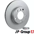 Jeu de 2 disques de frein avant JP GROUP 1463104200 - Visuel 1