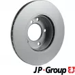 Jeu de 2 disques de frein avant JP GROUP 1463104200 - Visuel 2