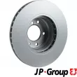 Jeu de 2 disques de frein avant JP GROUP 1463104500 - Visuel 2