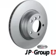Jeu de 2 disques de frein avant JP GROUP 1463104600 - Visuel 1