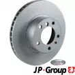 Jeu de 2 disques de frein avant JP GROUP 1463104900 - Visuel 1