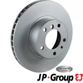 Jeu de 2 disques de frein avant JP GROUP 1463104900
