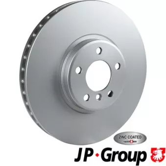 Jeu de 2 disques de frein avant JP GROUP 1463105200