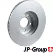 Jeu de 2 disques de frein avant JP GROUP 1463105300 - Visuel 2