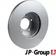 Jeu de 2 disques de frein avant JP GROUP 1463105500 - Visuel 2