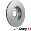 Jeu de 2 disques de frein avant JP GROUP 1463105800 - Visuel 2