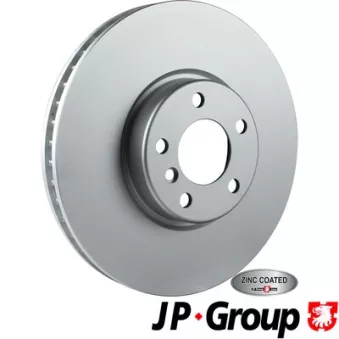 Jeu de 2 disques de frein avant JP GROUP 1463106000