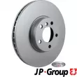 Jeu de 2 disques de frein avant JP GROUP 1463106100 - Visuel 1