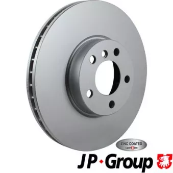 Jeu de 2 disques de frein avant JP GROUP 1463106100
