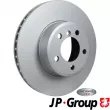 Jeu de 2 disques de frein avant JP GROUP 1463106300 - Visuel 1