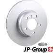 Jeu de 2 disques de frein avant JP GROUP 1463106400 - Visuel 1