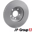 Jeu de 2 disques de frein avant JP GROUP 1463106600 - Visuel 2