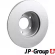 Jeu de 2 disques de frein avant JP GROUP 1463106700 - Visuel 2