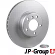 Jeu de 2 disques de frein avant JP GROUP 1463106800 - Visuel 1