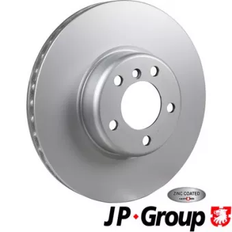 Jeu de 2 disques de frein avant JP GROUP 1463106800