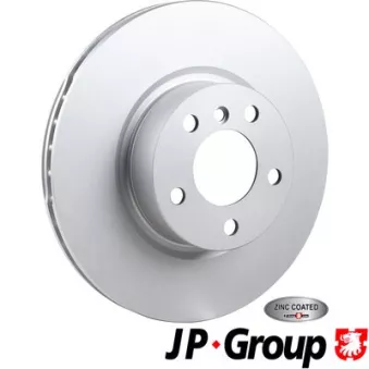 Jeu de 2 disques de frein avant JP GROUP 1463107200