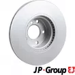 Jeu de 2 disques de frein avant JP GROUP 1463107200 - Visuel 2