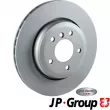 Jeu de 2 disques de frein avant JP GROUP 1463200100 - Visuel 1