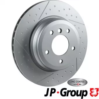 Jeu de 2 disques de frein avant JP GROUP 1463203000