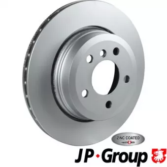 Jeu de 2 disques de frein avant JP GROUP 1463204400