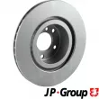 Jeu de 2 disques de frein avant JP GROUP 1463205200 - Visuel 2