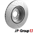 Jeu de 2 disques de frein avant JP GROUP 1463205700 - Visuel 2
