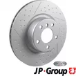 Jeu de 2 disques de frein avant JP GROUP 1463205800 - Visuel 1
