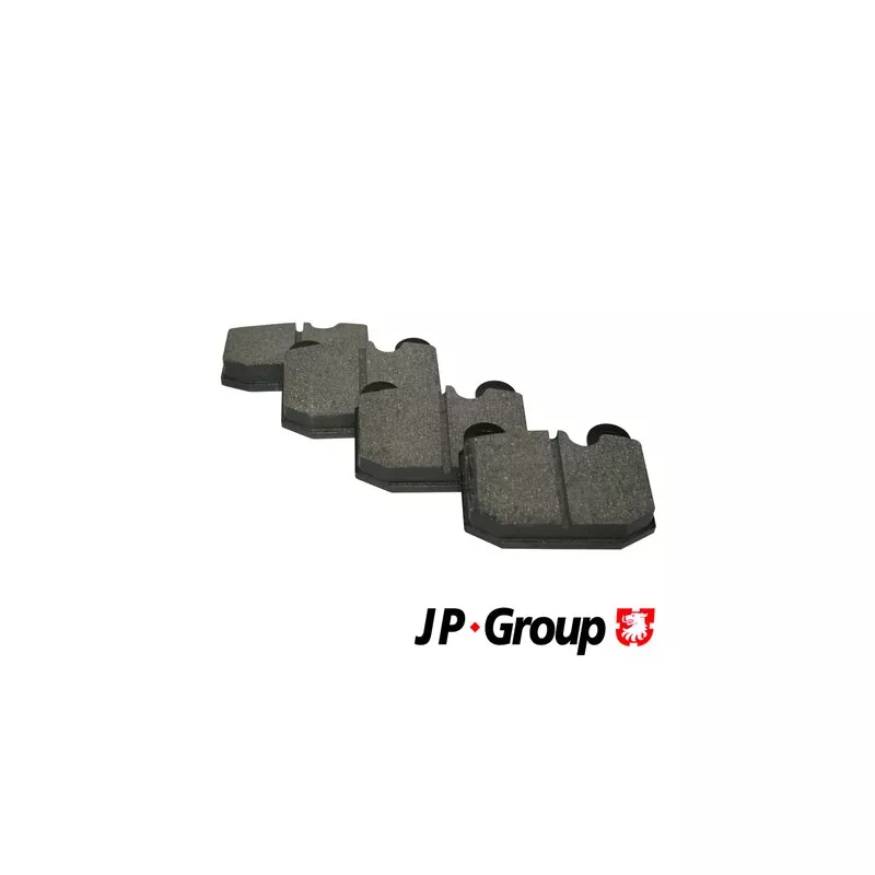 Jeu de 4 plaquettes de frein avant JP GROUP 1463600110