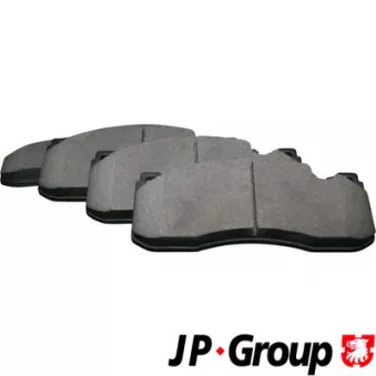 Jeu de 4 plaquettes de frein avant JP GROUP 1463601710