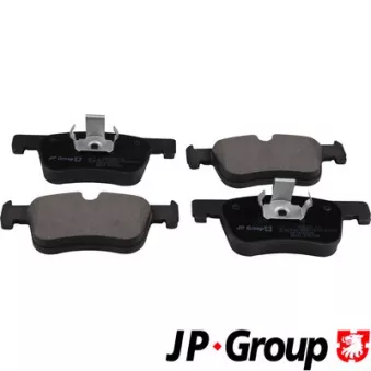 Jeu de 4 plaquettes de frein avant JP GROUP 1463606110