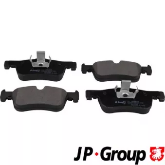 Jeu de 4 plaquettes de frein avant JP GROUP 1463606210