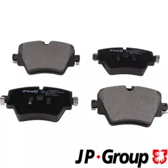 Jeu de 4 plaquettes de frein avant JP GROUP 1463606410