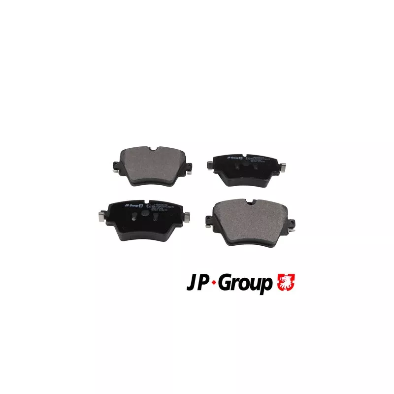 Jeu de 4 plaquettes de frein avant JP GROUP 1463606410