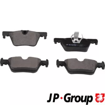 Jeu de 4 plaquettes de frein arrière JP GROUP 1463702210