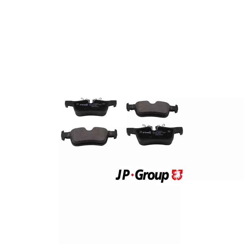 Jeu de 4 plaquettes de frein arrière JP GROUP 1463702310
