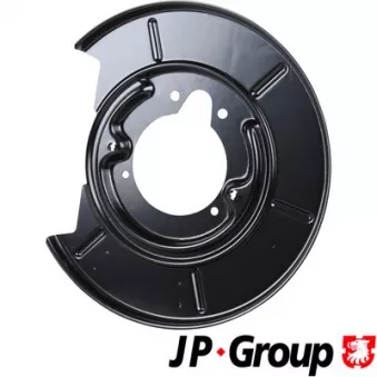 Déflecteur, disque de frein arrière gauche JP GROUP