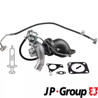 Turbocompresseur, suralimentation JP GROUP 1517800410