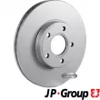 Jeu de 2 disques de frein avant JP GROUP 1563101500 - Visuel 1
