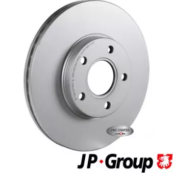 Jeu de 2 disques de frein avant JP GROUP 1563101500