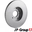 Jeu de 2 disques de frein avant JP GROUP 1563101500 - Visuel 2