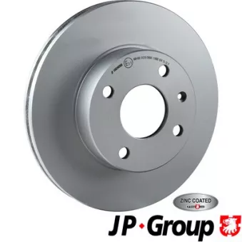 Jeu de 2 disques de frein avant JP GROUP 1563102500