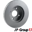 Jeu de 2 disques de frein avant JP GROUP 1563102500 - Visuel 2