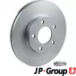 Jeu de 2 disques de frein avant JP GROUP 1563103300 - Visuel 1