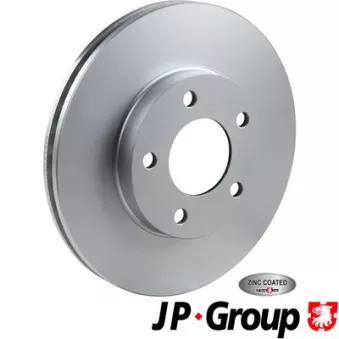 Jeu de 2 disques de frein avant JP GROUP 1563103300