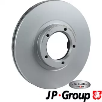 Jeu de 2 disques de frein avant JP GROUP 1563103800